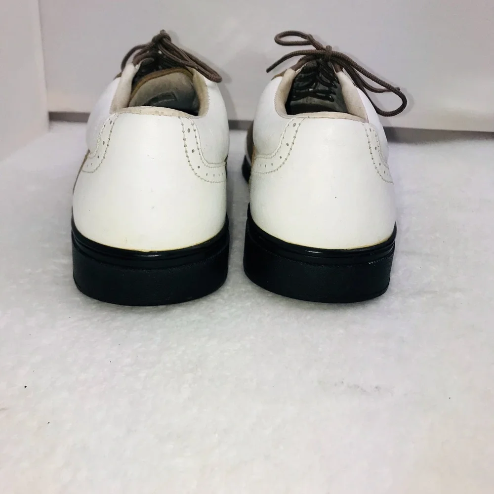Muredale Leather Vintage Men’s Golf Saddle Shoes Cleats - Picture 6 of 15